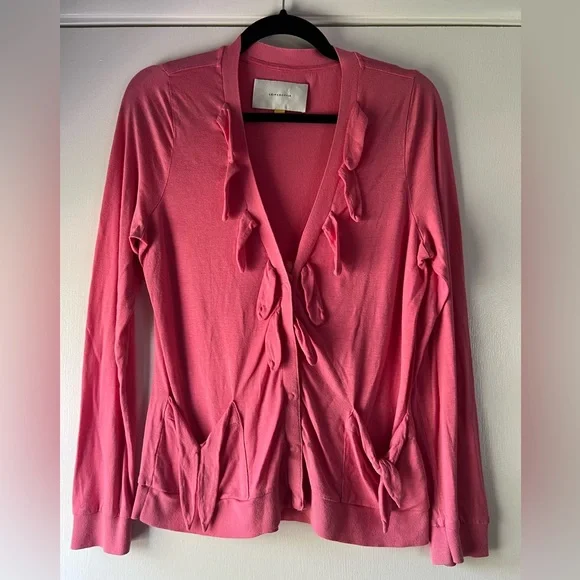 leifsdottir Sweaters Leifsdottir For Anthropologie Pink Knit